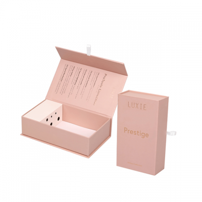 Magnetic Cardboard Cosmetic Packaging Makeup Brush Box